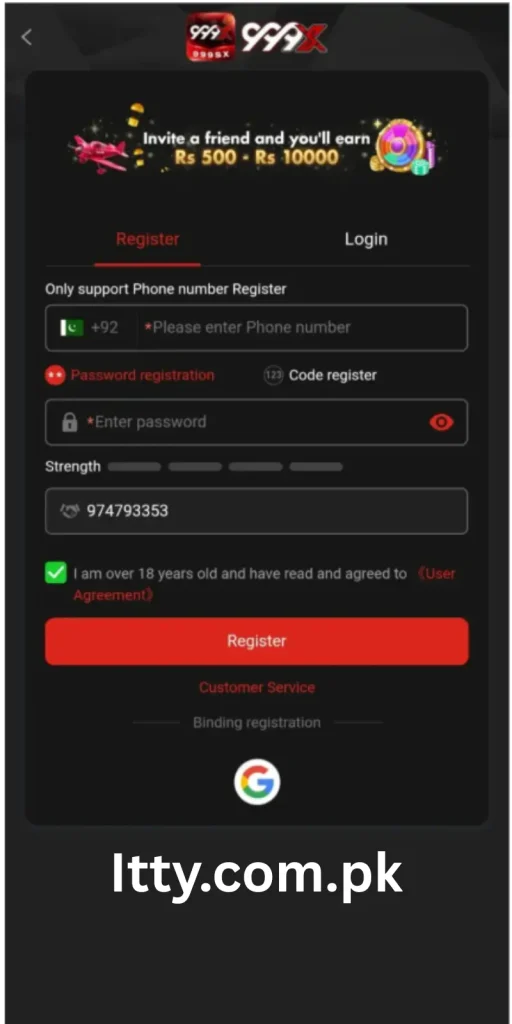 999sx game register

